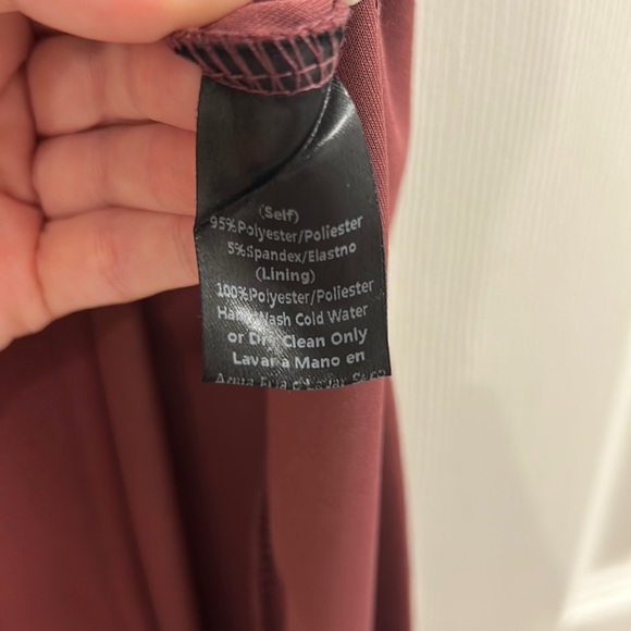 Windsor Mauve Off the Shoulder Formal Dress - Picture 8 of 8